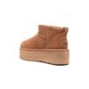 Arstore - UGG Stivaletto Classic Ultra Mini Platform Cammello Scamosciato - Camel