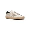Arstore - Golden Goose Sneakers Super-Star Pelle Bianco Nero Argento