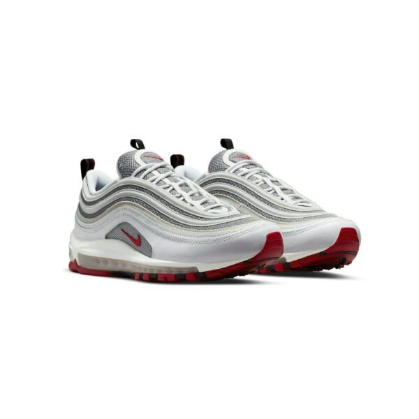 Arstore - Nike Air Max 97 Grigio Varsity Red Unisex Sneakers
