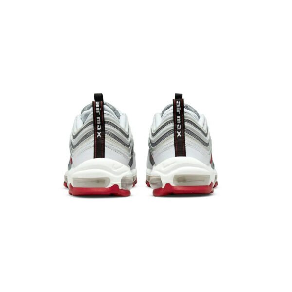 Arstore - Nike Air Max 97 Grigio Varsity Red Unisex Sneakers