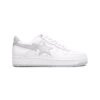 Arstore - A BATHING APE x JJJJound BAPE STA Bianco Grigio Sneakers Unisex