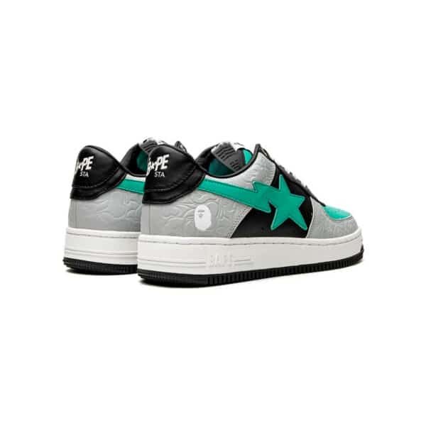 Arstore - A BATHING APE STA Low Grigio Nero Unisex Sneakers - Black