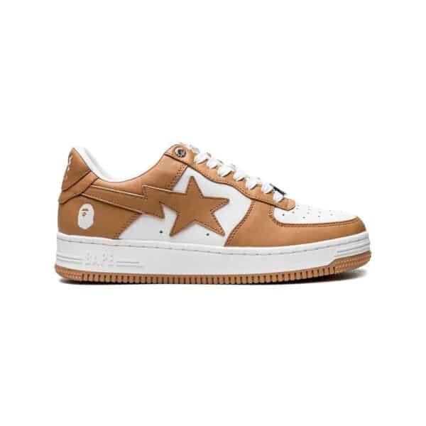Arstore - A BATHING APE SK8 STA Low Beige Unisex Sneakers