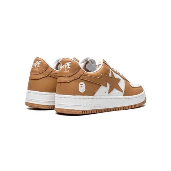 Arstore - A BATHING APE SK8 STA Low Beige Unisex Sneakers