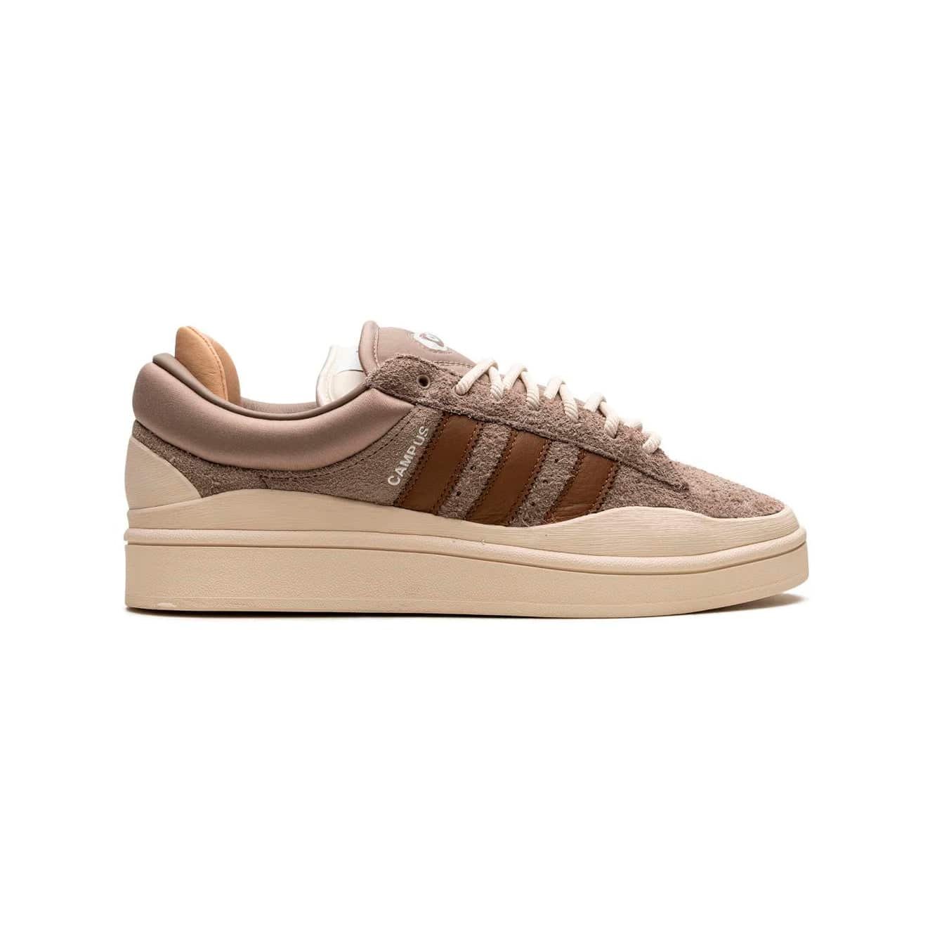 Arstore - Adidas Campus Light Bad Bunny Marrone Gesso Sneakers Unisex - White