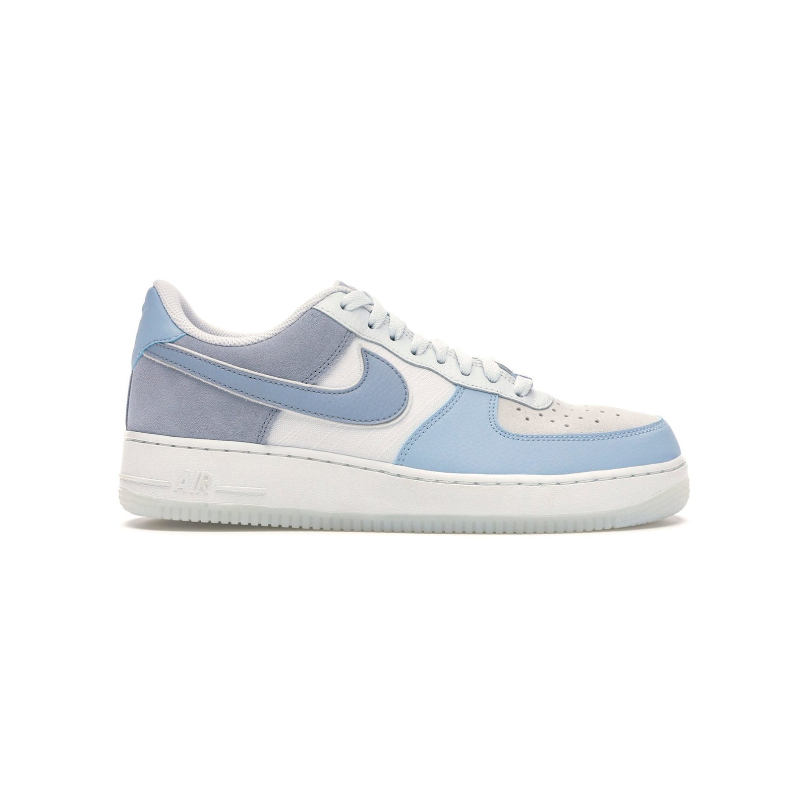 Arstore - Nike Air Force 1 Low Blu Armatura Chiaro Nebbia Ossidiana Unisex Sneakers - Blue