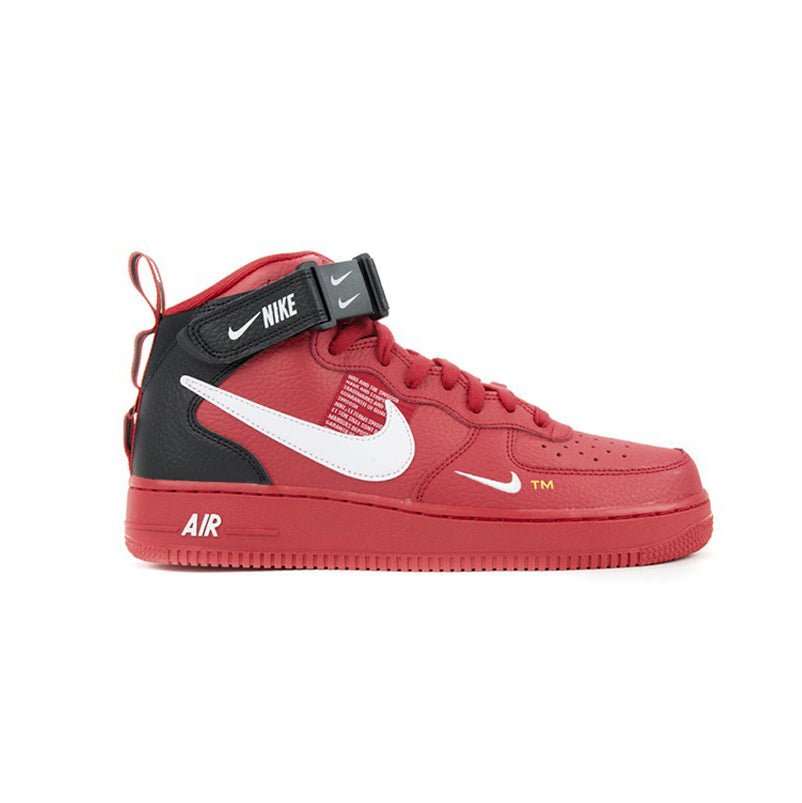Arstore - Nike Air Force 1 Mid '07 LV8 University Red Unisex Sneakers