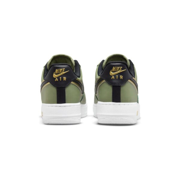 Arstore - Nike Air Force 1 Low Double Swoosh Oliva Oro Nero Unisex Sneakers - Black