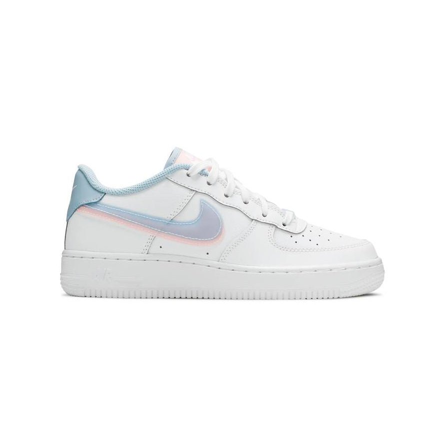 Arstore - Nike Air Force 1 Low LV8 Double Swoosh Blu Armatura Chiaro Unisex Sneakers - Blue