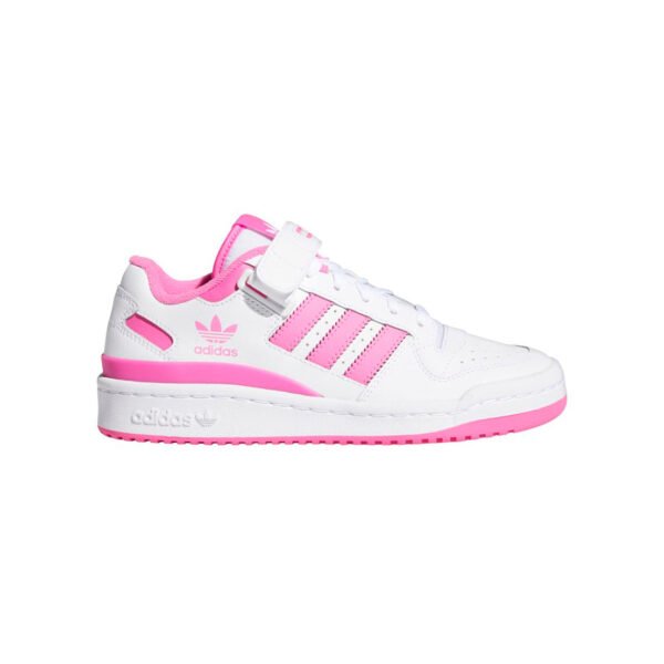 Arstore - Adidas Forum Bianco Rosa Sneakers Bambino