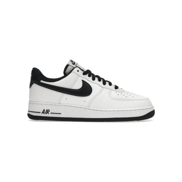 Arstore - Nike Air Force 1 Low Bianco Nero Vernice Unisex Sneakers - Black