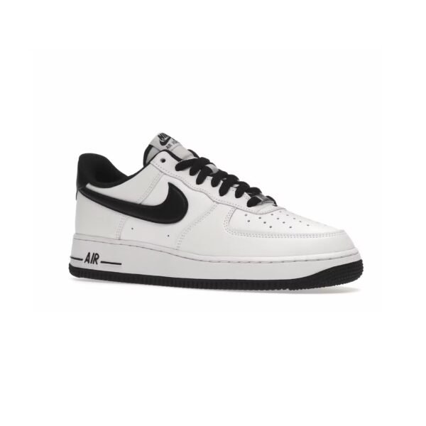 Arstore - Nike Air Force 1 Low Bianco Nero Vernice Unisex Sneakers - Black