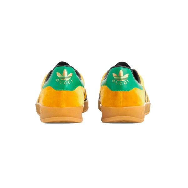 Arstore - Adidas Gazelle x Gucci Giallo Unisex Sneakers - Yellow