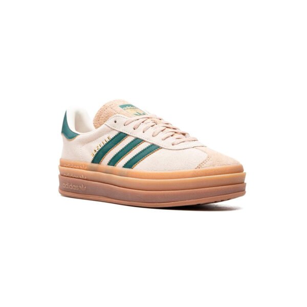 Arstore - Adidas Originals Gazelle Bold Sneakers Unisex - Crema Bianco Verde - White