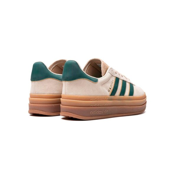Arstore - Adidas Originals Gazelle Bold Sneakers Unisex - Crema Bianco Verde - White