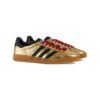 Arstore - Adidas Gazelle x Gucci Oro Metallizzato Unisex Sneakers - Gold