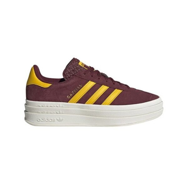 Arstore - Adidas Originals Gazelle Bold Shadow Rosso Oro Unisex Sneakers - Red