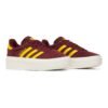 Arstore - Adidas Originals Gazelle Bold Rosso Ombra Oro Unisex Sneakers - Red