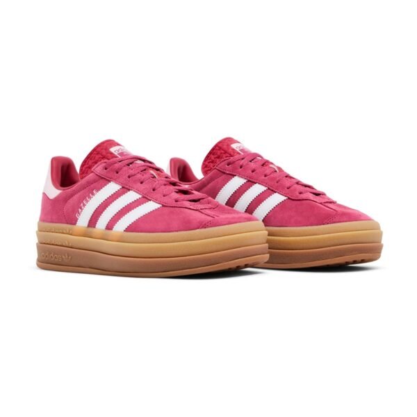 Arstore - Adidas Originals Gazelle Bold Rosa Gum Unisex Sneakers - Pink