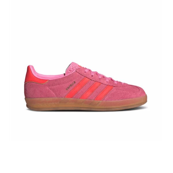 Arstore - Adidas Gazelle Indoor Beam Pink Solar Red Unisex Sneakers