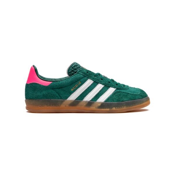 Arstore - Adidas Gazelle Indoor Verde Rosa Unisex Sneakers - Green