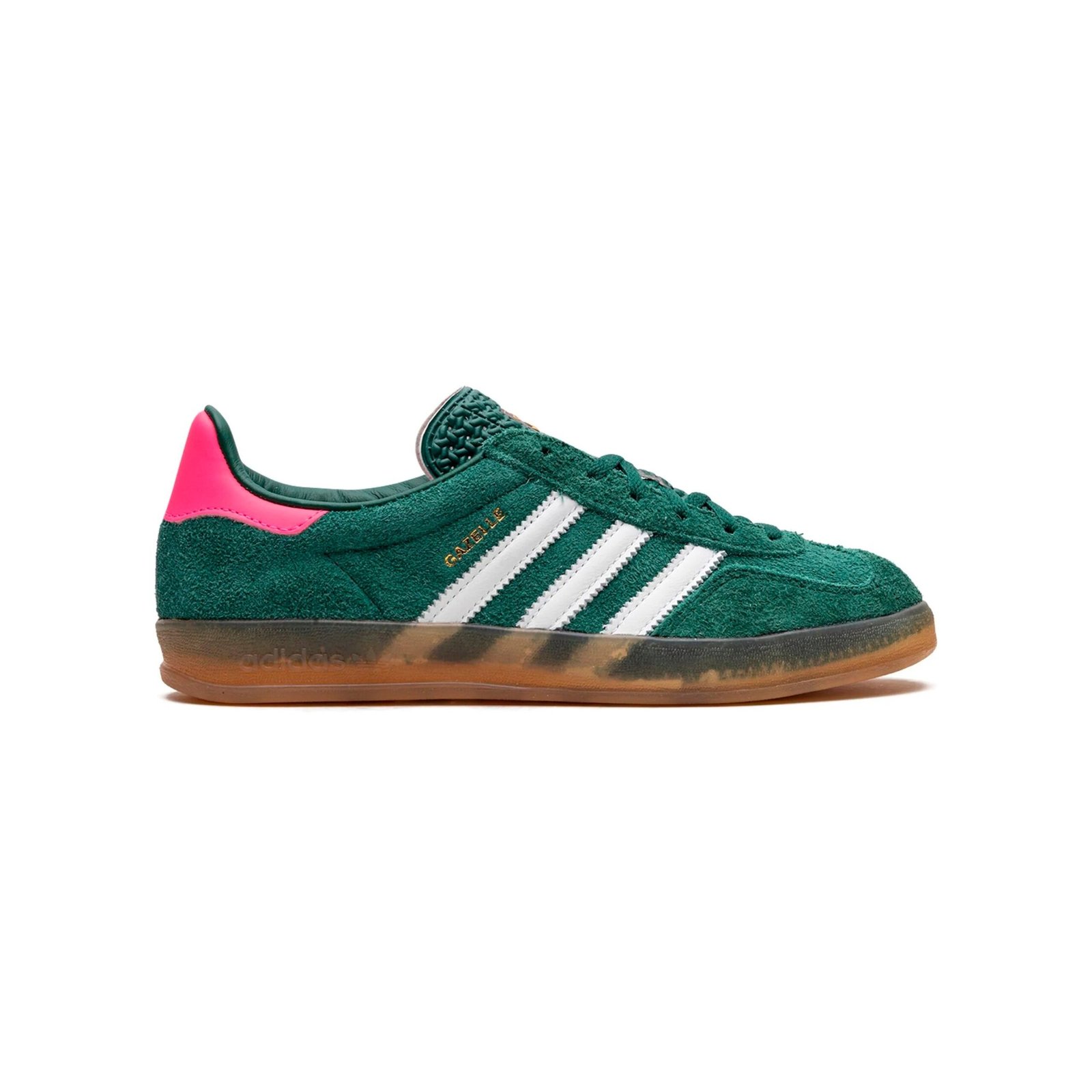 Arstore - Adidas Gazelle Indoor Verde Rosa Unisex Sneakers - Green