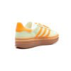 Arstore - Adidas Originals Gazelle Bold Verde Chiaro Arancione Unisex Sneakers