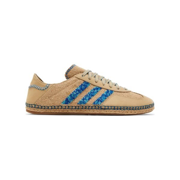 Arstore - Adidas Gazelle x Clot Lino Kaki Azzurro Unisex Sneakers - Blue