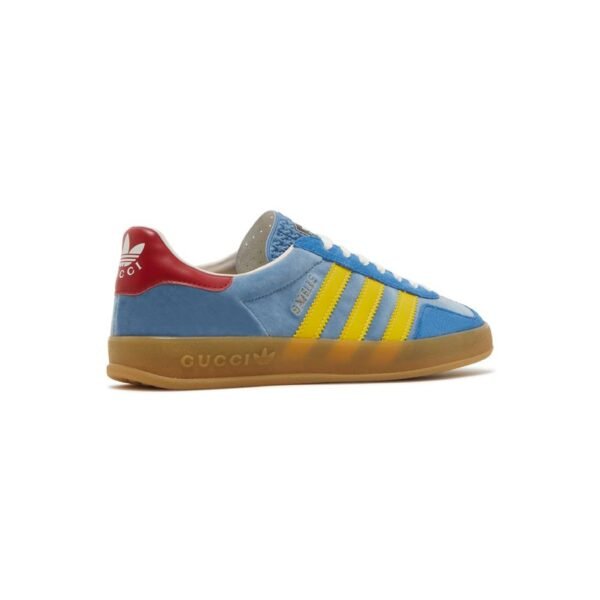 Arstore - Adidas Gazelle x Gucci Scamosciato Azzurro Unisex Sneakers - Blue