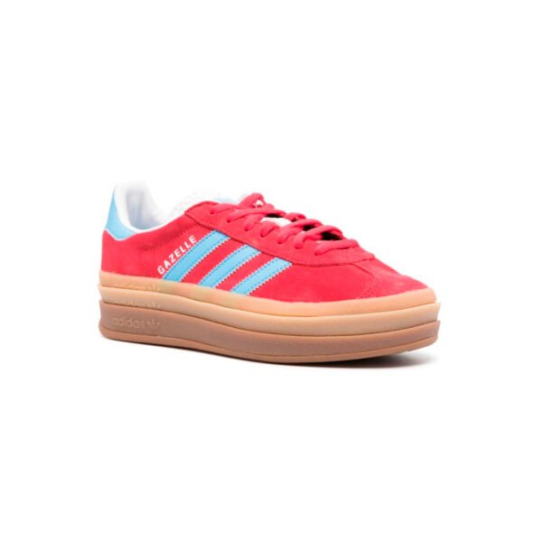 Arstore - Adidas Originals Gazelle Bold Rosso Blu Burst Unisex Sneakers - Red
