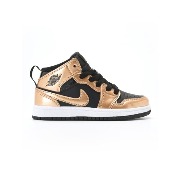 Arstore - Nike Air Jordan 1 Mid Oro Sneakers da Bambino - Gold
