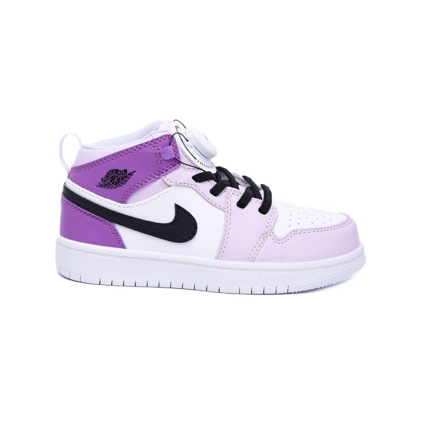 Arstore - Nike Jordan 1 Mid Barely Grape Bambino Sneakers - Purple
