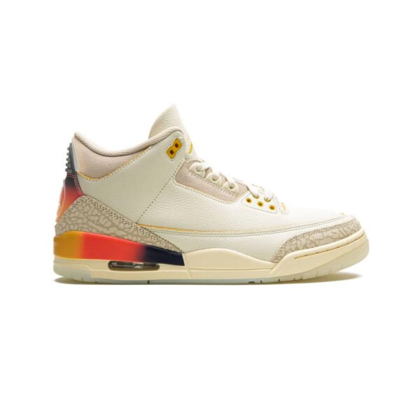Nike Air Jordan 3 x J Balvin Sunset Unisex Sneakers - Latte di Cocco