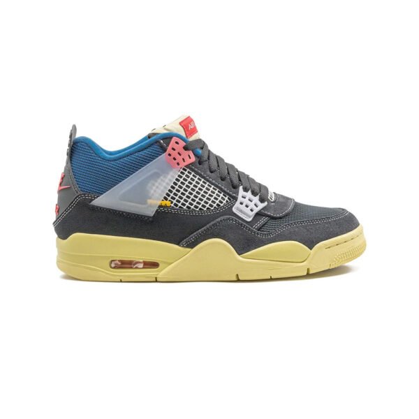 Arstore - Nike Air Jordan 4 x Union Off Noir Unisex Sneakers - Nero - Black