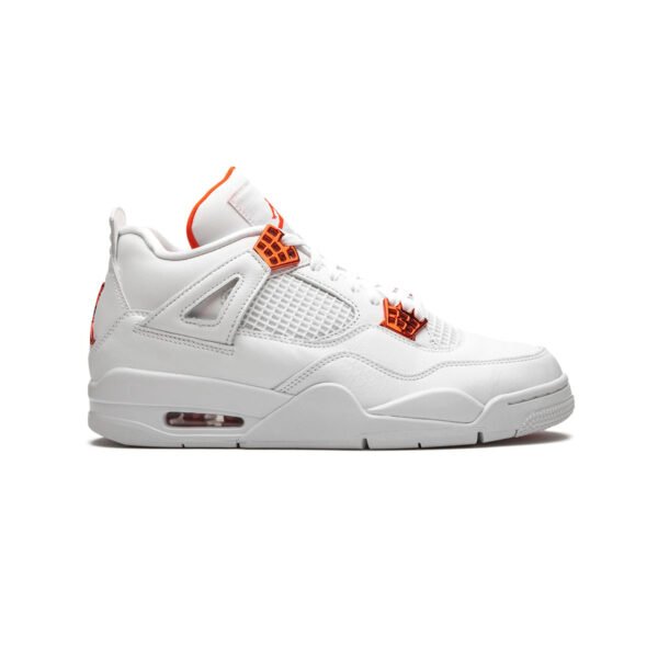 Arstore - Nike Air Jordan 4 Retro Metallic Orange Unisex Sneakers