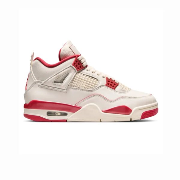 Arstore - Nike Air Jordan 4 San Valentino Sierra Rosso Unisex Sneakers - Red