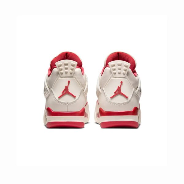 Arstore - Nike Air Jordan 4 San Valentino Sierra Rosso Unisex Sneakers - Red