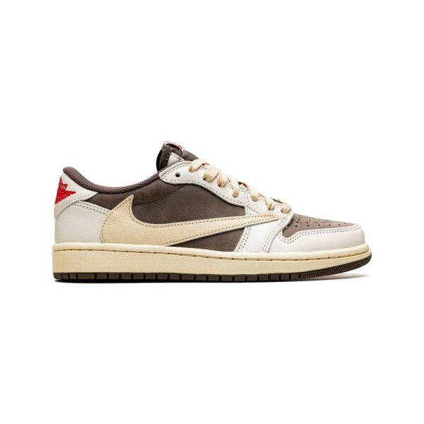 Arstore - Nike Air Jordan 1 Low x Travis Scott Reverse Mocha Marrone Unisex Sneakers - Brown