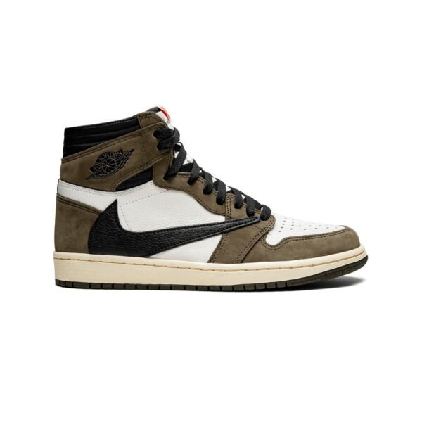 Arstore - Nike Air Jordan 1 Retro High OG SP x Travis Scott Sneakers Unisex - Bianco Scamosciato - White