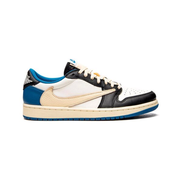 Arstore - Nike Air Jordan 1 Low x Travis Scott Fragment Bianco Unisex Sneakers - White