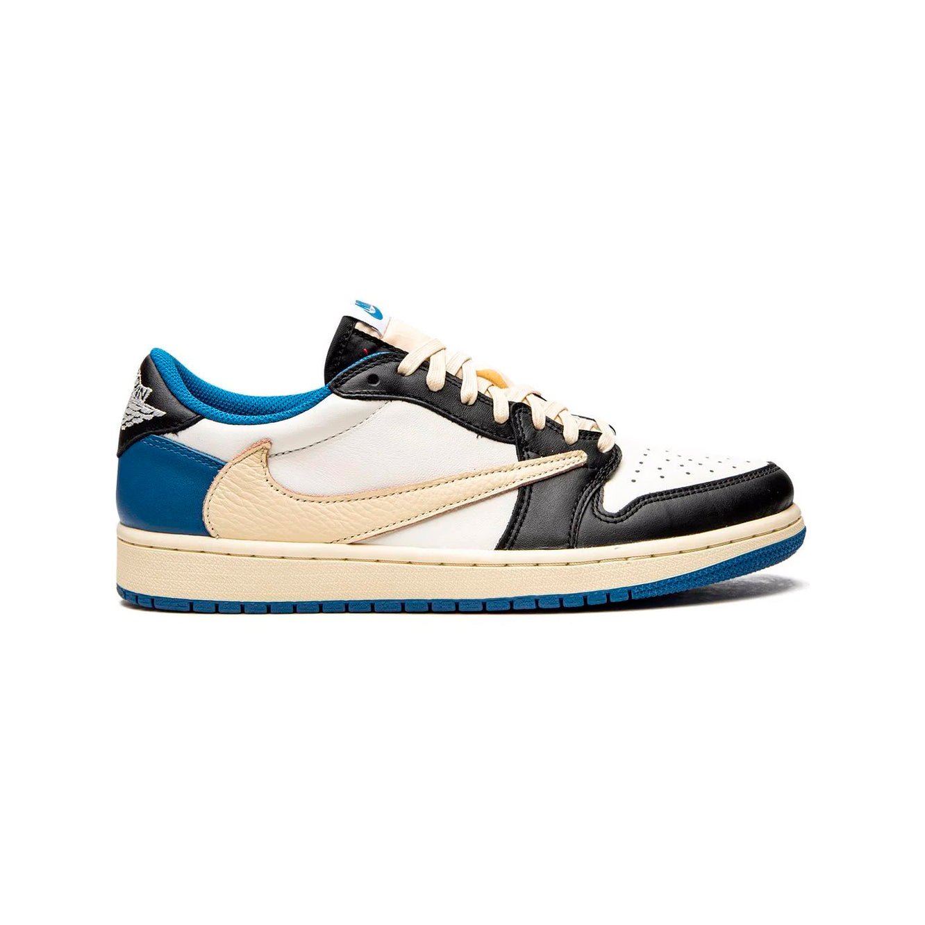 Arstore - Nike Air Jordan 1 Low x Travis Scott Fragment Bianco Unisex Sneakers - White