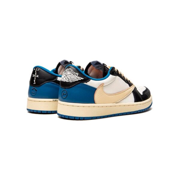 Arstore - Nike Air Jordan 1 Low x Travis Scott Fragment Bianco Unisex Sneakers - White