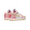 Arstore - Nike Air Jordan 1 Paint Drip Gocce di Vernice Unisex Sneakers - white