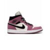 Arstore - Nike Air Jordan 1 Mid Berry Pink Unisex Sneakers