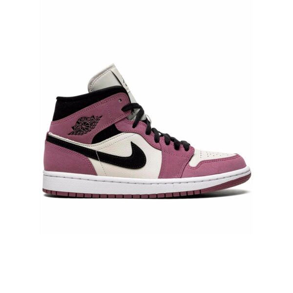 Arstore - Nike Air Jordan 1 Mid Berry Pink Unisex Sneakers