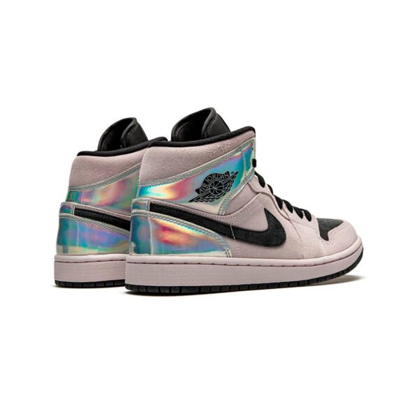 Arstore - Nike Air Jordan 1 Mid Powder Iridescent Unisex Sneakers
