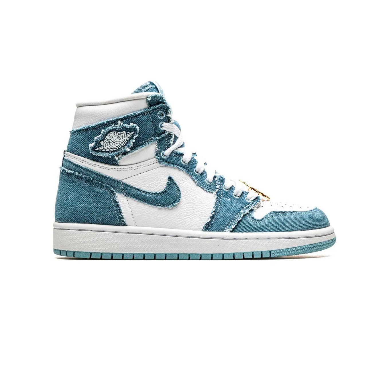 Arstore - Nike Air Jordan 1 High Denim Blu Unisex Sneakers - blue