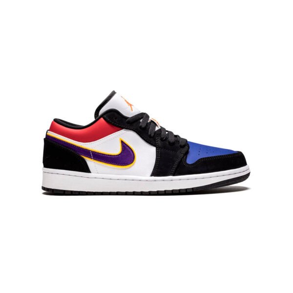 Arstore - Nike Air Jordan 1 Low Lakers Top 3 Unisex Sneakers - Viola - Purple