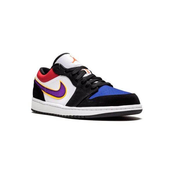 Arstore - Nike Air Jordan 1 Low Lakers Top 3 Unisex Sneakers - Viola - Purple