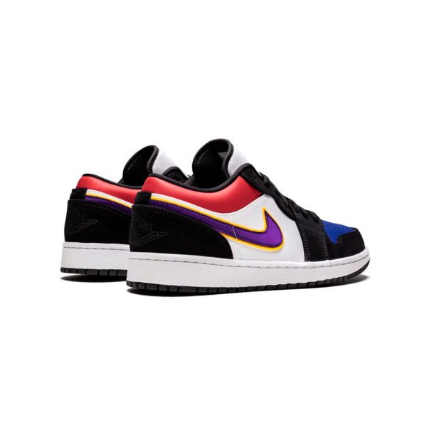 Arstore - Nike Air Jordan 1 Low Lakers Top 3 Unisex Sneakers - Viola - Purple